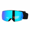 선명한 시력 PC 렌즈 TPU 프레임을 위해 UV 보호 및 안개 방지 코팅을 가진 스키 안경 협력 업체