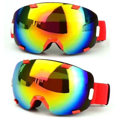 중국 자외선 보호 및 전체 얼굴 커버링으로 스키 안경 이중 PC 거울 렌즈 협력 업체