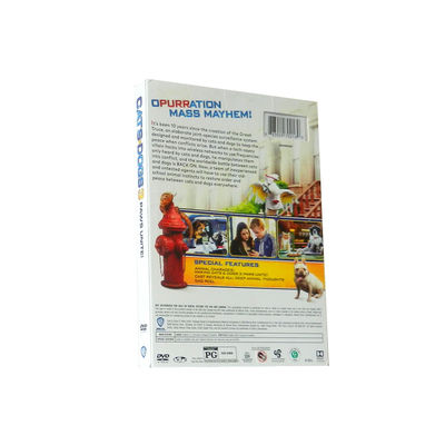 중국 맞춘 DVD 박스는 완결 시리즈 고양이들과 개 3 손이 통합하는 미국 영화에서  설정합니다! 협력 업체