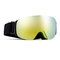 자석으로 교환 가능한 렌즈 스키 안경 큰 구형 흡수 쌍층 안경 눈 산 앞창 안개 방지 협력 업체
