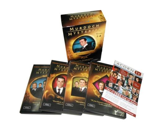 맞춘 DVD 박스는 시즌 1-4 16DVD 미국 영화에게  완결 시리즈 머독 신비를 할당합니다 협력 업체