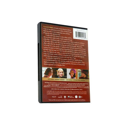맞춘 DVD 박스는 시즌 3 미국 영화에게  완결 시리즈 프란키 드레이크 신비를 할당합니다 협력 업체