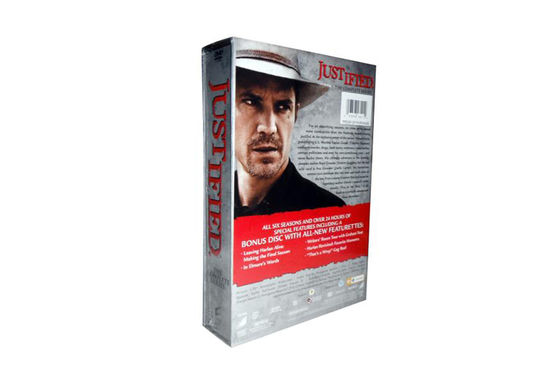 맞춘 DVD 박스는 정당화된 완결 시리즈 미국 영화에게  S1-6을 할당합니다 협력 업체