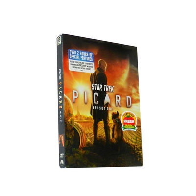 맞춘 DVD 박스는 시즌 1 미국 영화에게  완결 시리즈 우주 여행 피카르를 할당합니다 협력 업체