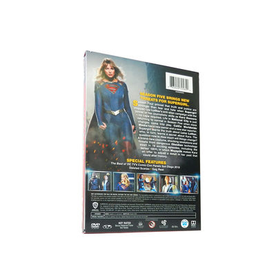 맞춘 DVD 박스는 시즌 5 미국 영화에게  완결 시리즈 슈퍼걸을 할당합니다 협력 업체