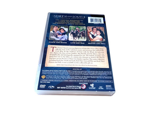 맞춘 DVD 박스는 미국 영화에게  완결 시리즈 북쪽과 남쪽 1-3을 할당합니다 협력 업체