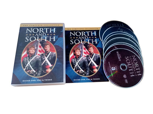 맞춘 DVD 박스는 미국 영화에게  완결 시리즈 북쪽과 남쪽 1-3을 할당합니다 협력 업체