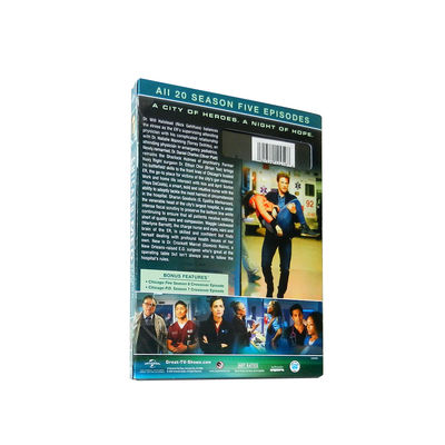 맞춘 DVD 박스는 시즌 5 미국 영화에게  완결 시리즈 시카고 의학을 할당합니다 협력 업체