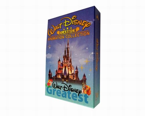 관습 DVD 박스는 미국 영화에게  완결 시리즈 디즈니 애니매이션 수집 12DVD를 할당합니다 협력 업체
