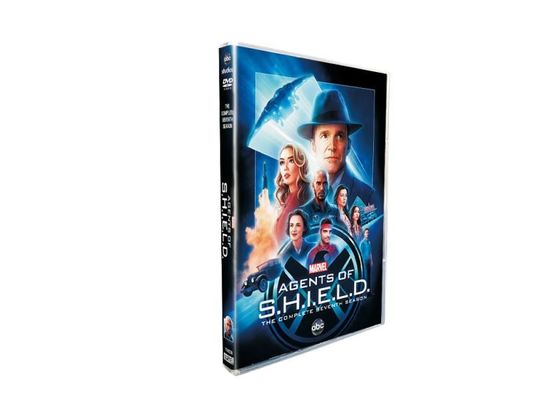 맞춘 DVD 박스는 미국 영화에게  완결 시리즈 쉴드 대리인들을 할당합니다. 시즌 7 협력 업체