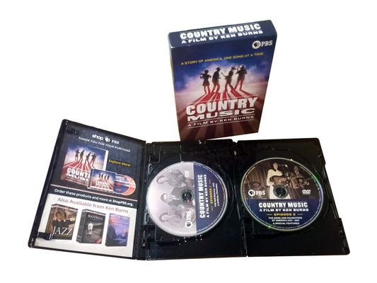 맞춘 DVD 박스는 미국 영화에게  완결 시리즈 컨트리 뮤직을 할당합니다 협력 업체