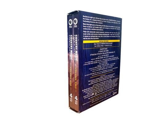 맞춘 DVD 박스는 미국 영화에게  완결 시리즈 컨트리 뮤직을 할당합니다 협력 업체