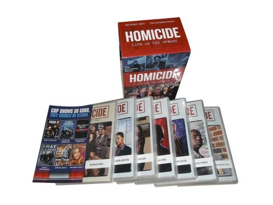 맞춘 DVD 박스는 미국 영화에게  완결 시리즈 살인을 할당합니다 : 거리에서 삶 완결 시리즈 35DVD 협력 업체