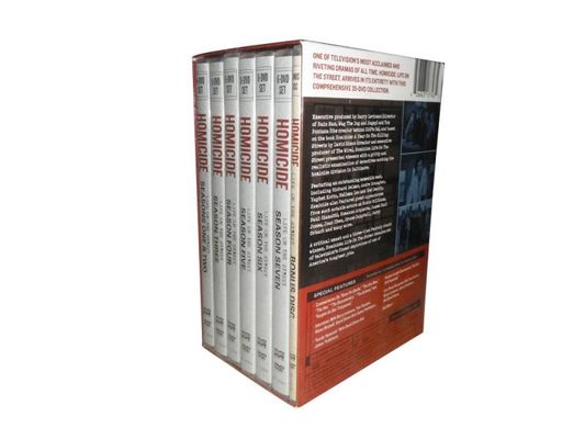 맞춘 DVD 박스는 미국 영화에게  완결 시리즈 살인을 할당합니다 : 거리에서 삶 완결 시리즈 35DVD 협력 업체