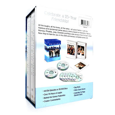 맞춘 DVD 박스는 시즌 1-10 미국 영화에게  완결 시리즈 친구들을 할당합니다 협력 업체