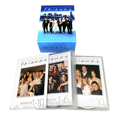 맞춘 DVD 박스는 시즌 1-10 미국 영화에게  완결 시리즈 친구들을 할당합니다 협력 업체