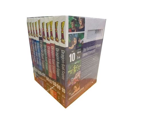 맞춘 DVD 박스는 미국 영화에게  완결 시리즈 드래곤 볼 최고 시즌 1-10을 할당합니다 협력 업체