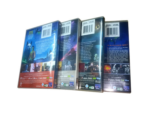 맞춘 DVD 박스는 미국 영화에게  완결 시리즈 스타워즈 반군들을 할당합니다 협력 업체