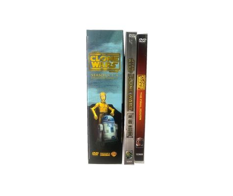 관습 DVD 박스 세트 미국 영화  완결 시리즈가  시즌 1-7 클론 전쟁에 별표를 붙입니다 협력 업체
